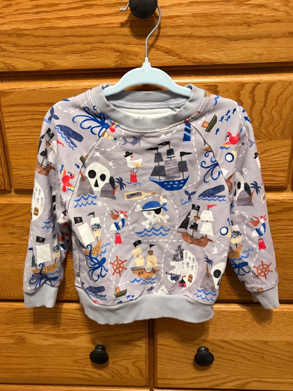 Little Sleepies Pirate Sweatshirt 🏴‍☠️ 2T